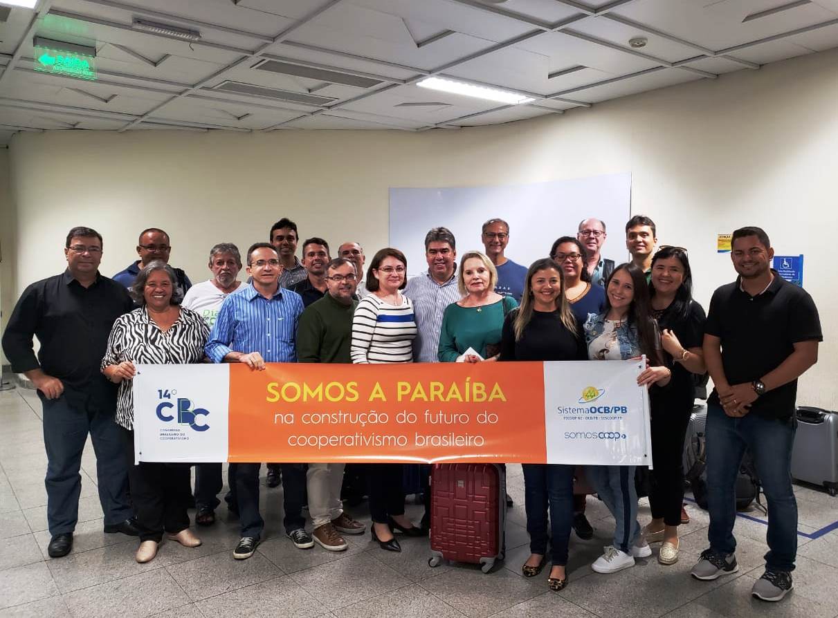 Paraíba leva delegação para 14º Congresso Brasileiro do Cooperativismo
